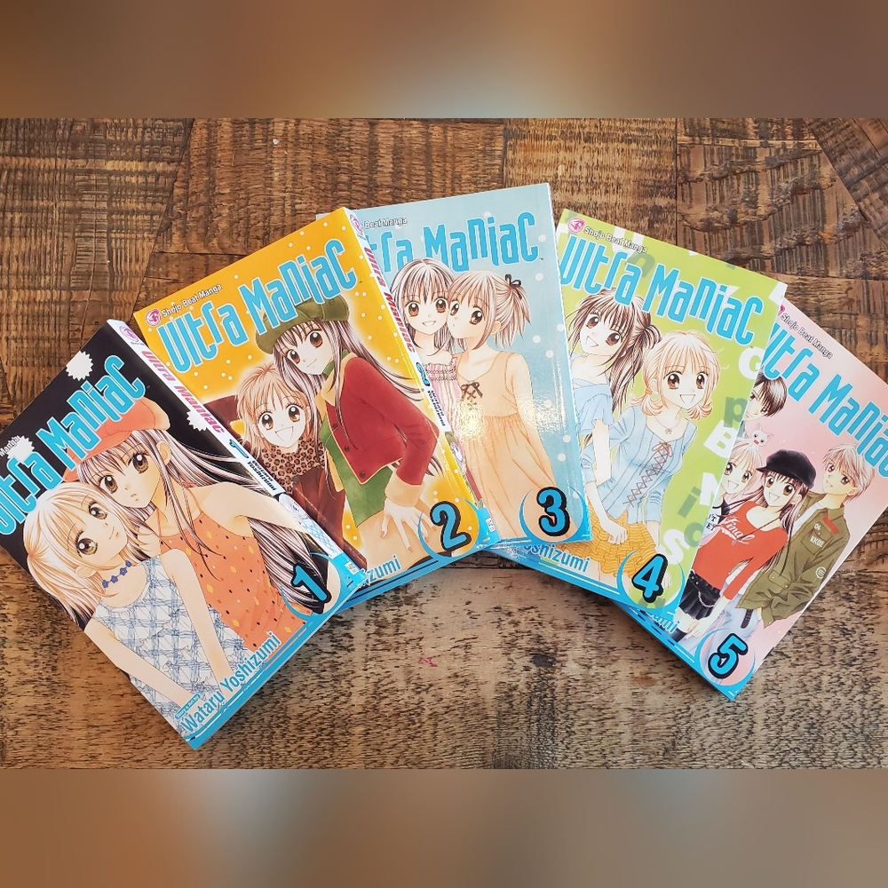 Ultra Maniac Graphic Novels Set of 5